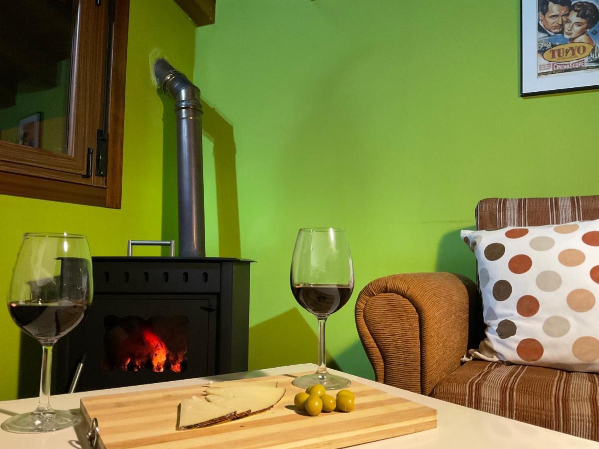 Tranquila Casita De Invitados En Vigo Con Chimenea Exteriör bild