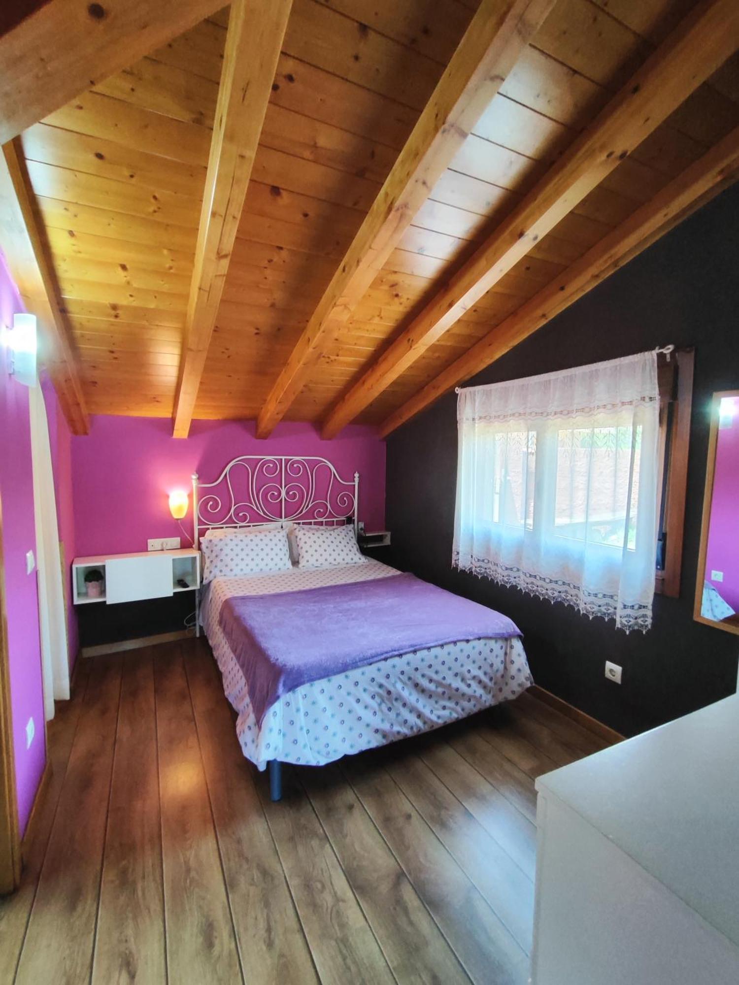 Tranquila Casita De Invitados En Vigo Con Chimenea Exteriör bild